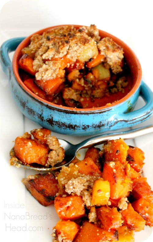 Roasted Sweet Potatoes & Pineapple - Ready to Eat - Inside NanaBread's Head