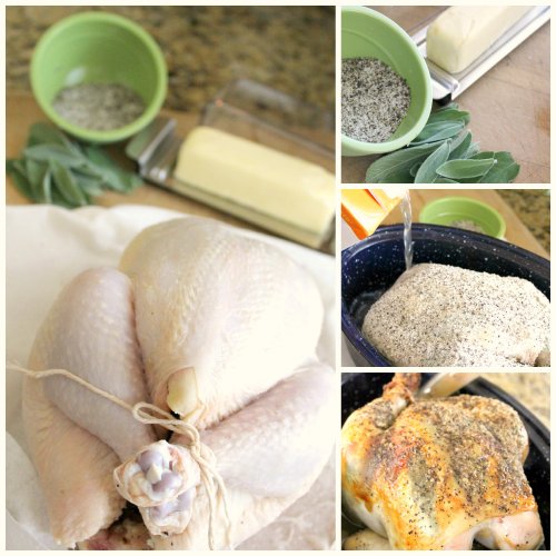 OXO Turkey Day - Chicken Prep Collage